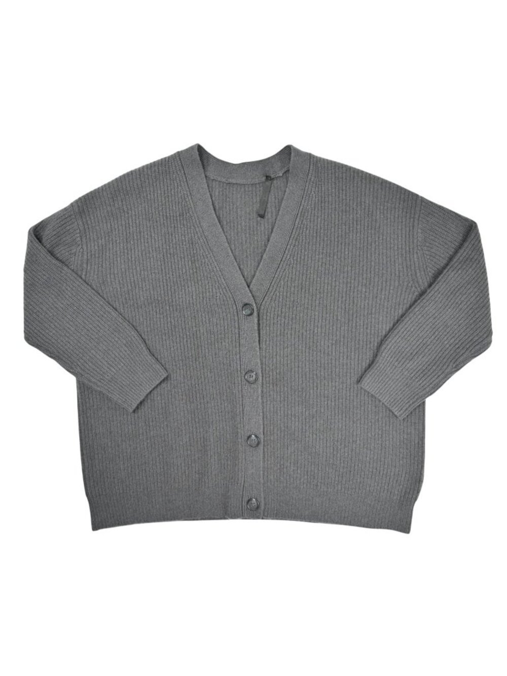 Jenni Kayne Cashmere Cocoon Cardigan in Dark Grey